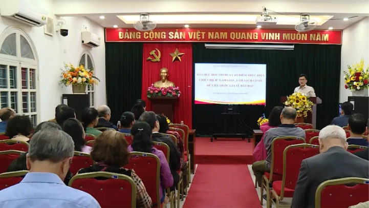 Phường Cửa Nam gần hoàn thành làm sạch dữ liệu đất đai